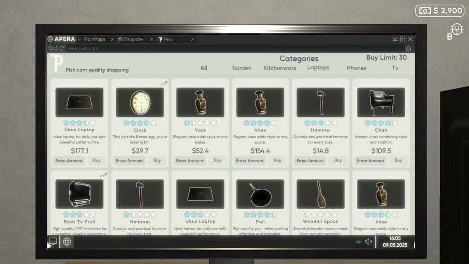 Скриншот 8 из E-Commerce Simulator 2025