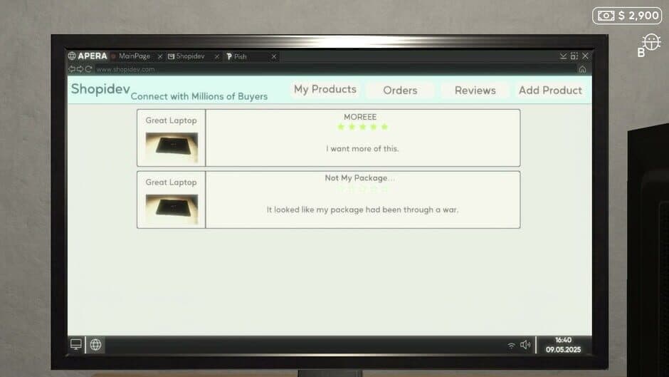 Скриншот 9 из E-Commerce Simulator 2025