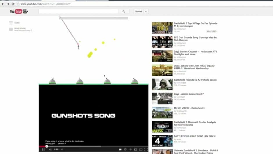 Скриншот 2 из YouTube: Missile Command