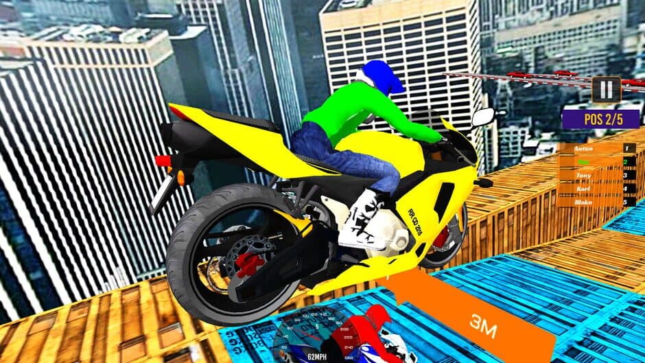 Скриншот 3 из Impossible Moto Sim