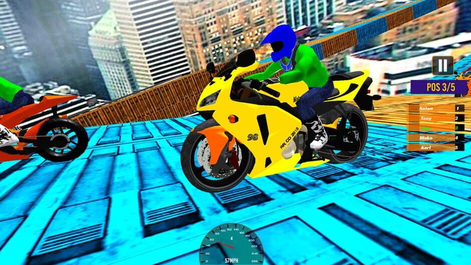 Скриншот 6 из Impossible Moto Sim