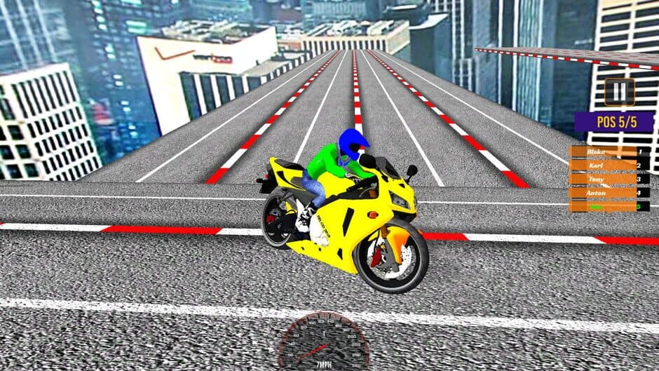 Скриншот 7 из Impossible Moto Sim