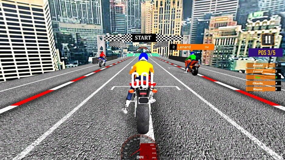 Скриншот 9 из Impossible Moto Sim