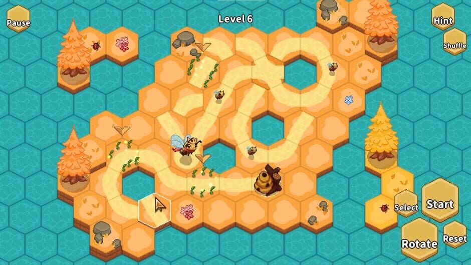 Скриншот 2 из Bee Flowers: Royal Garden