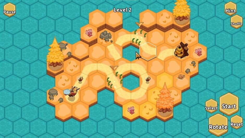 Скриншот 4 из Bee Flowers: Royal Garden