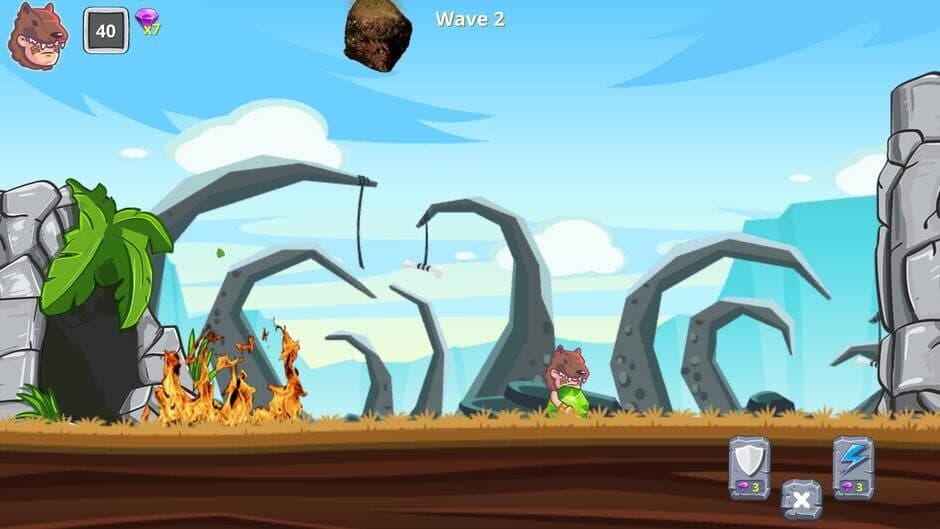 Скриншот 3 из Stone Age Meteor Rush