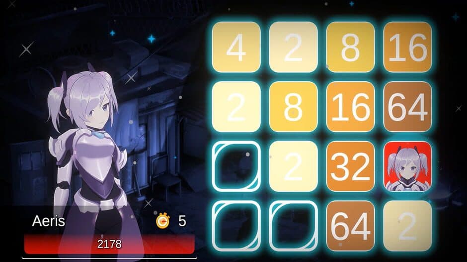 Скриншот 7 из Battle Puzzle 2048: Space Girls