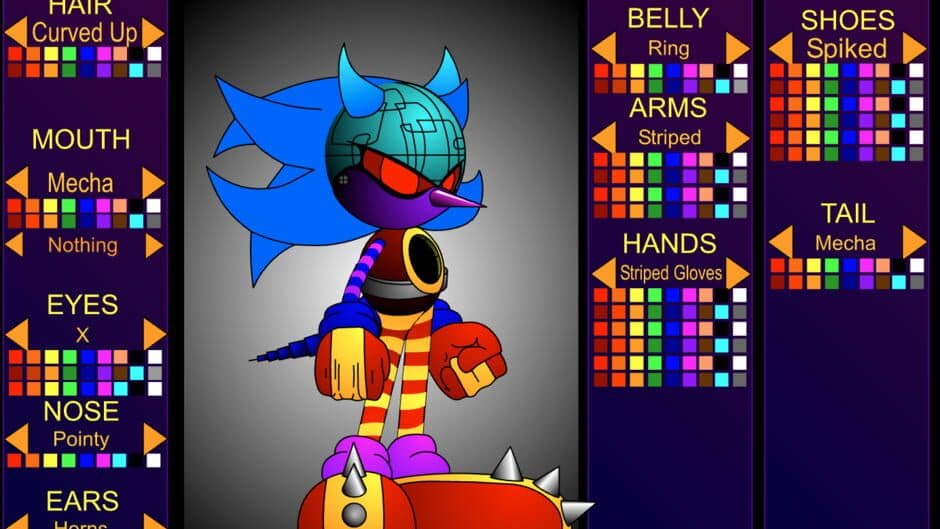 Скриншот 1 из Sonic Character Designer