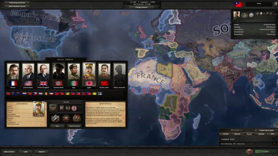 Скриншот 6 из Hearts of Iron IV