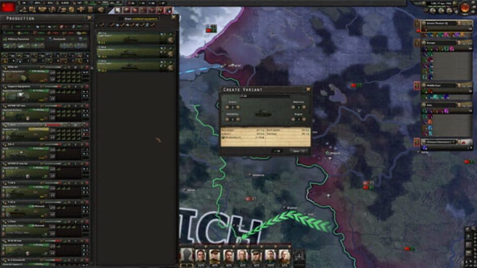 Скриншот 3 из Hearts of Iron IV