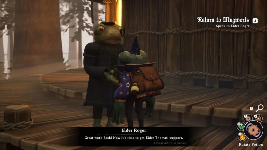 Скриншот 4 из Bask: The Alchemist Frog