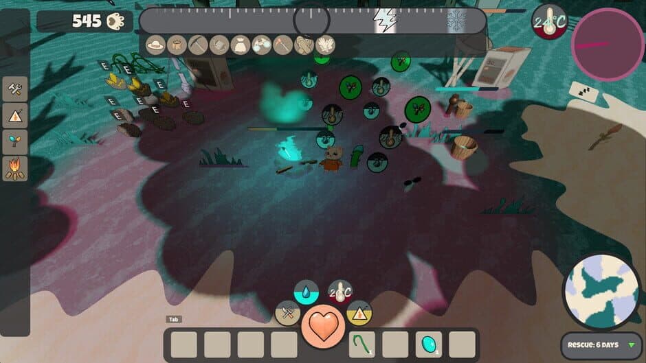 Скриншот 2 из Space Kitten: An Easy Survival Game