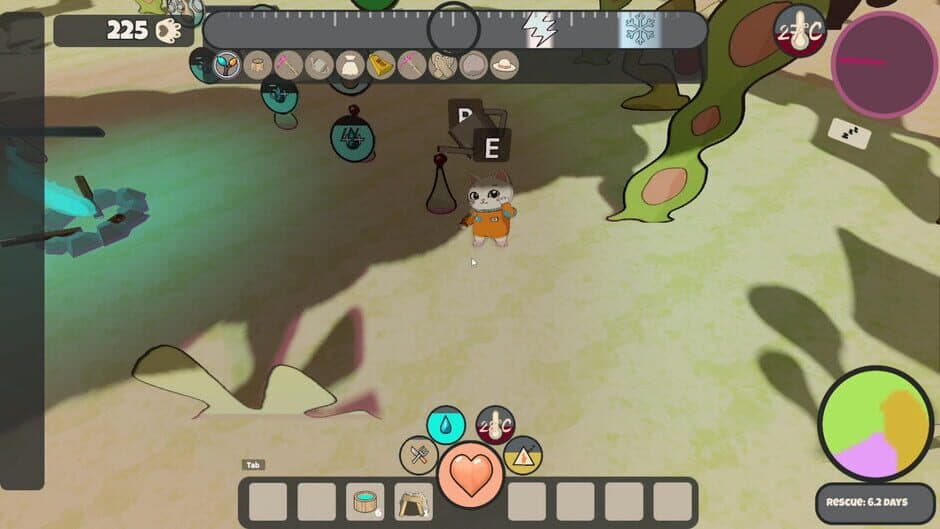 Скриншот 5 из Space Kitten: An Easy Survival Game