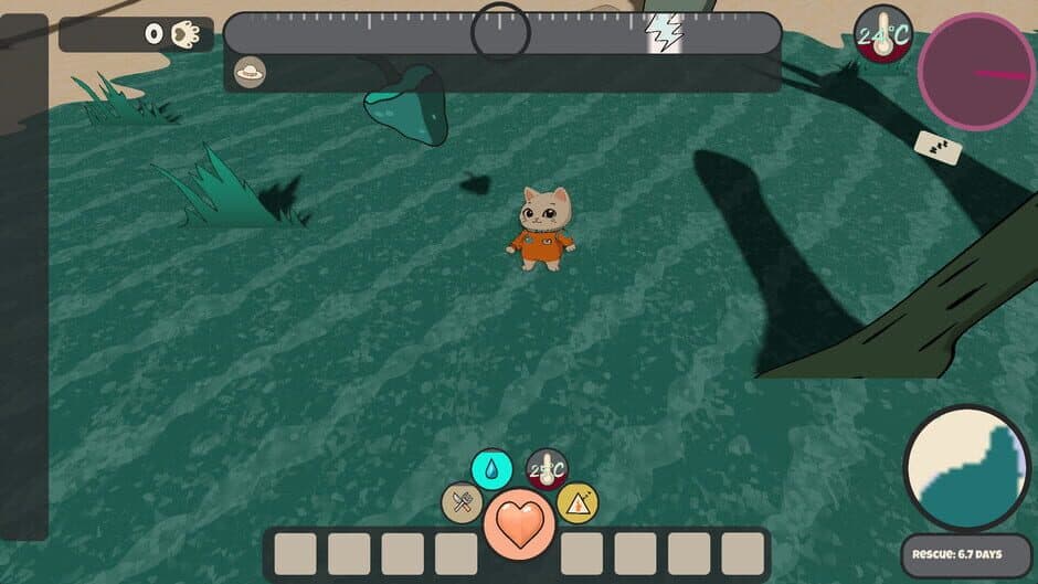 Скриншот 7 из Space Kitten: An Easy Survival Game