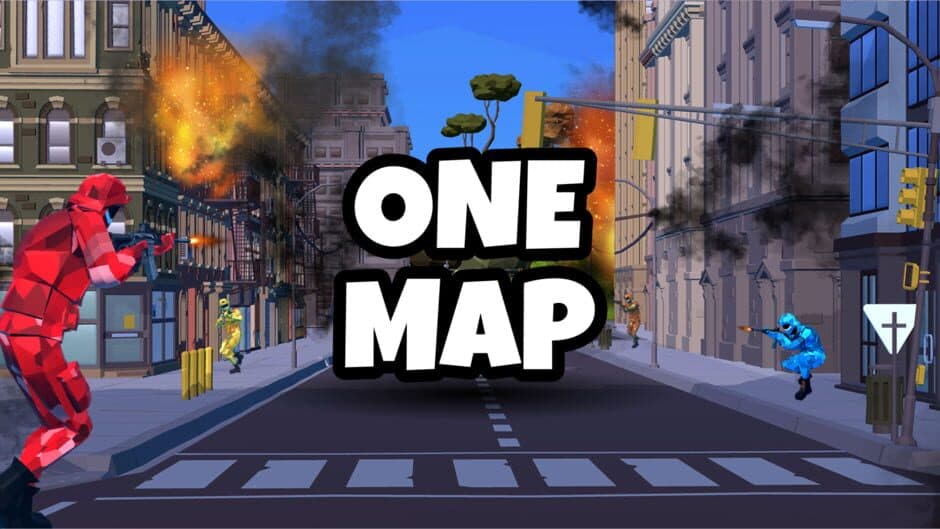 Скриншот 4 из One Map: Never Ending Battle Royale