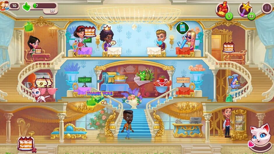 Скриншот 3 из Cafe Dash: Cooking, Diner Game