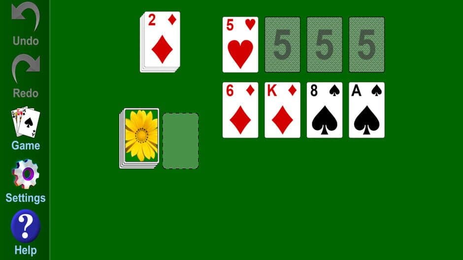 Скриншот 1 из Canfield Solitaire Classic Card Game