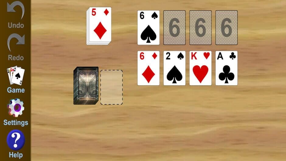 Скриншот 3 из Canfield Solitaire Classic Card Game