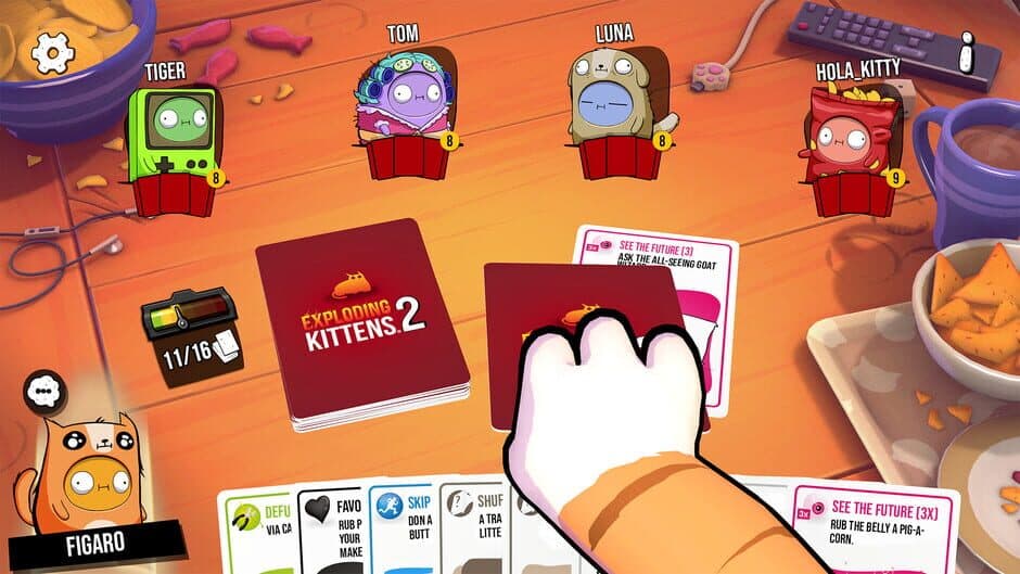 Скриншот 1 из Exploding Kittens 2