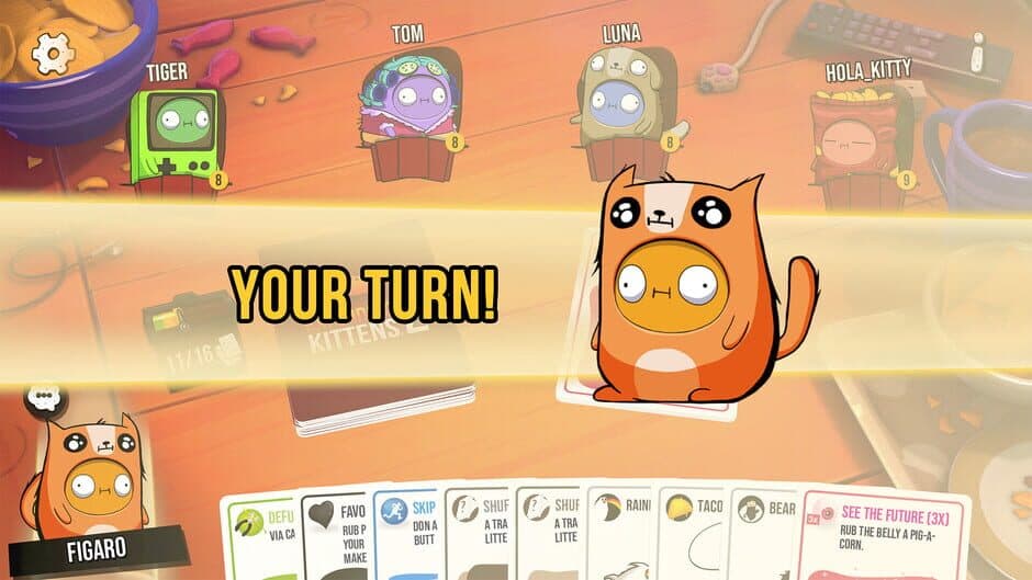 Скриншот 2 из Exploding Kittens 2