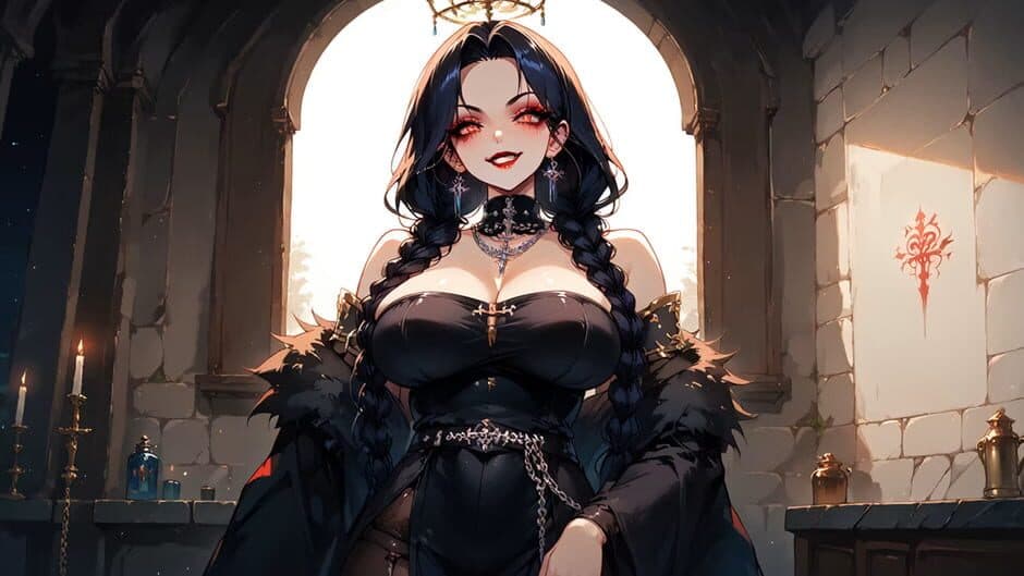 Скриншот 1 из Psychiatric Prison Romance: Serial Killer Anime Girls Dating Sim