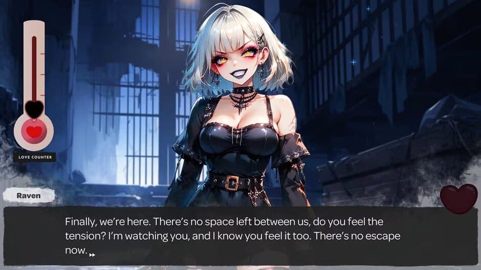 Скриншот 6 из Psychiatric Prison Romance: Serial Killer Anime Girls Dating Sim