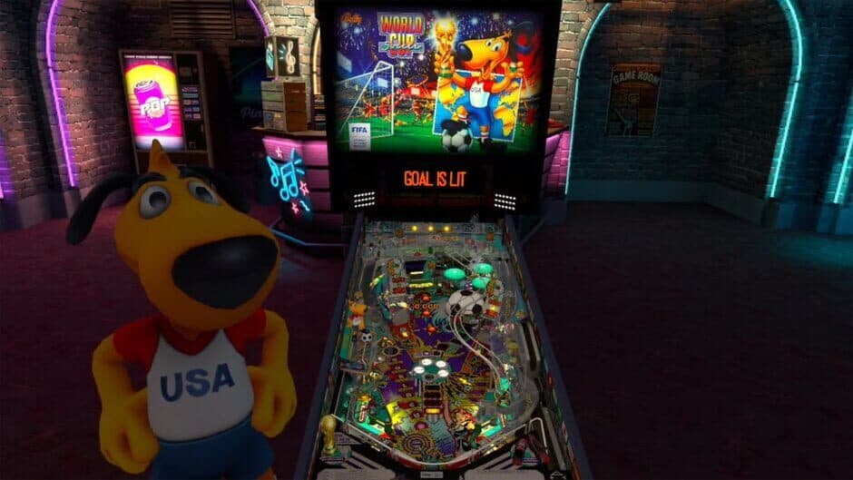 Скриншот 1 из Pinball FX VR: Williams Pinball - World Cup Soccer