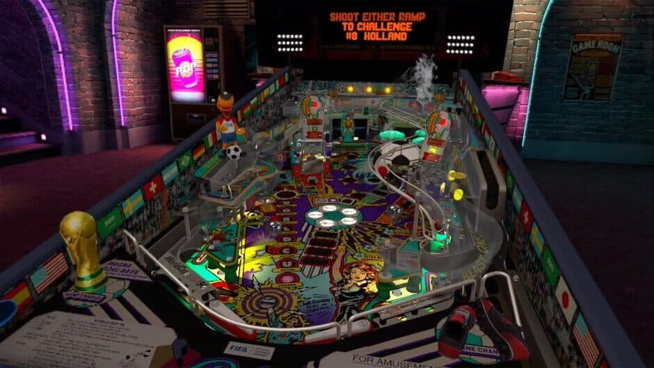 Скриншот 4 из Pinball FX VR: Williams Pinball - World Cup Soccer