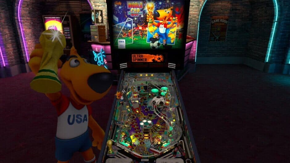 Скриншот 5 из Pinball FX VR: Williams Pinball - World Cup Soccer