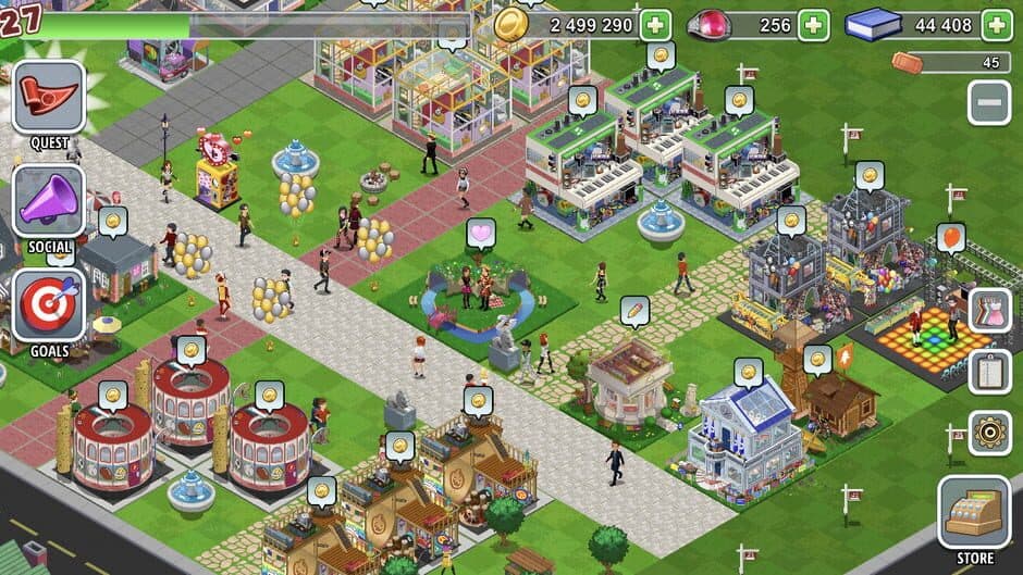 Скриншот 1 из High School Story