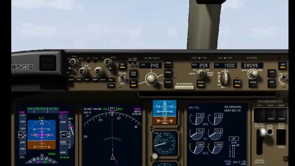 Скриншот 1 из Microsoft Flight Simulator 2000: World Airliners - 747-400 and 777-200 Professional