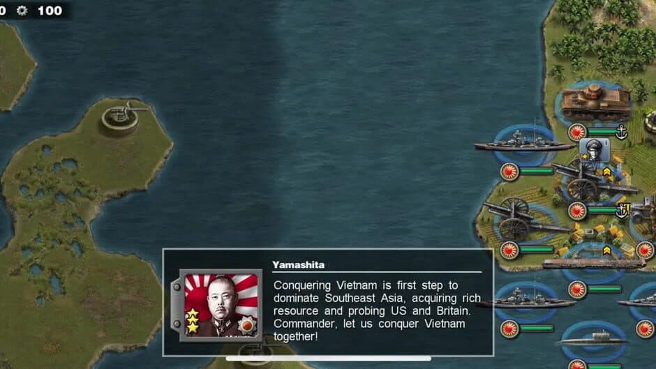 Скриншот 1 из Glory of Generals: Pacific War