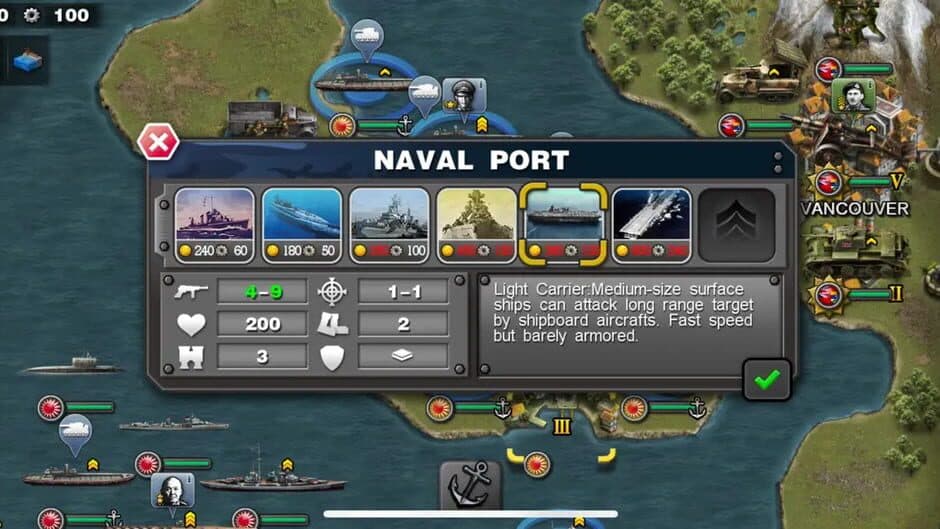 Скриншот 2 из Glory of Generals: Pacific War