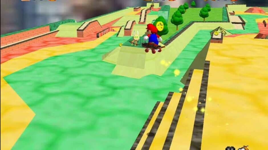 Скриншот 4 из Mario Goes Skateboarding 64
