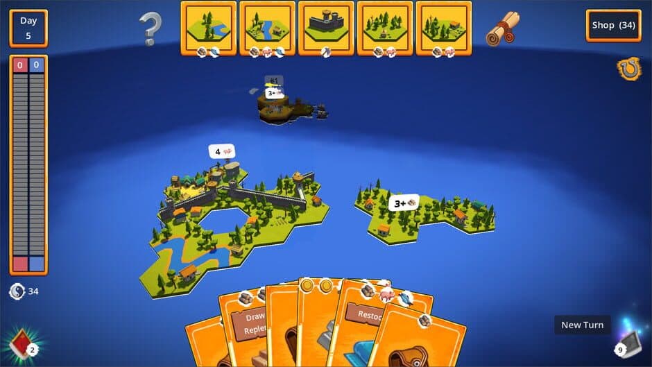 Скриншот 1 из Kingdom of Cards and Tiles