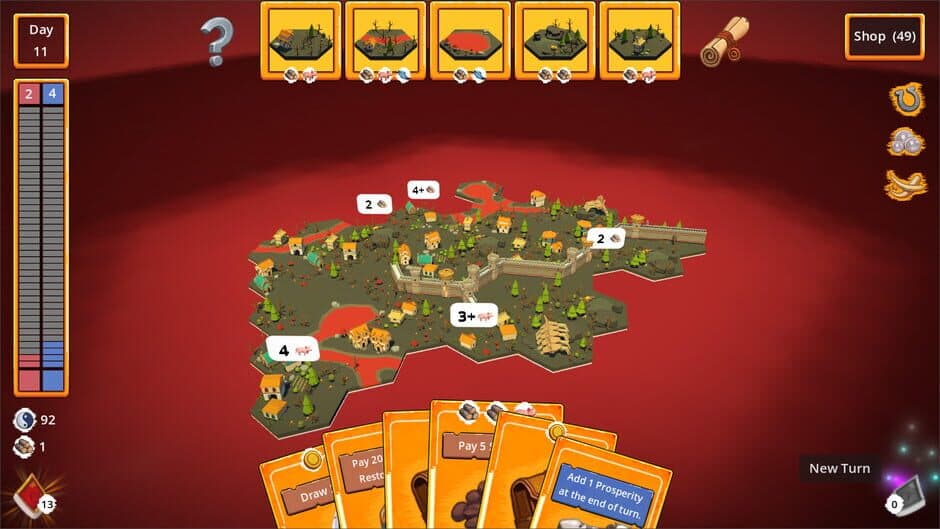 Скриншот 3 из Kingdom of Cards and Tiles