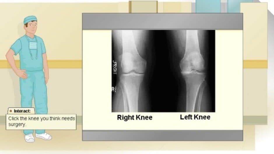 Скриншот 1 из Virtual Knee Surgery