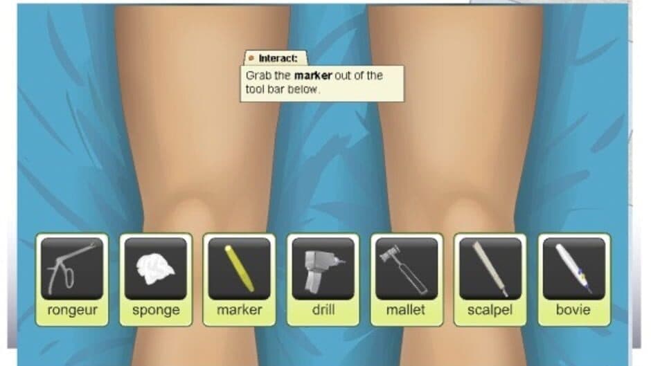 Скриншот 2 из Virtual Knee Surgery
