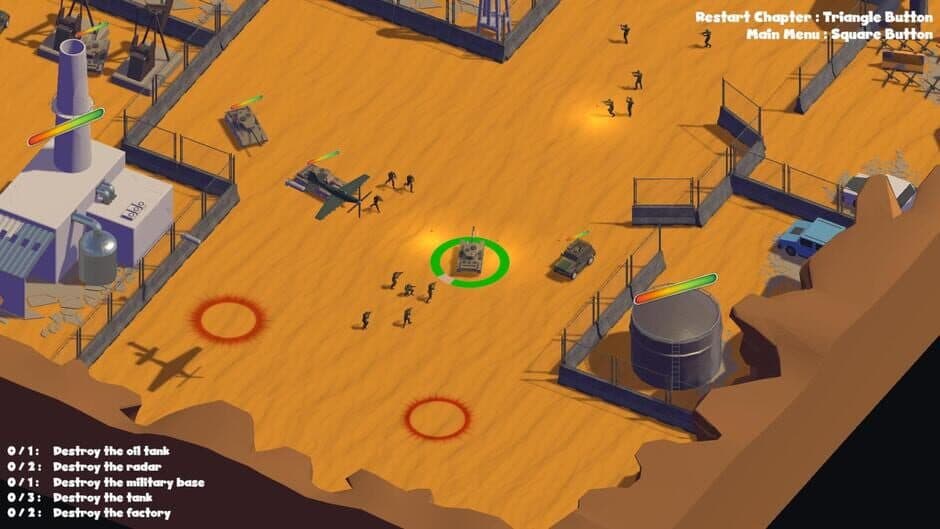 Скриншот 2 из Desert Tank Chaos