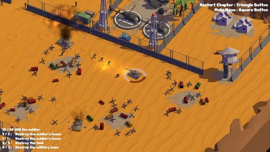 Скриншот 7 из Desert Tank Chaos