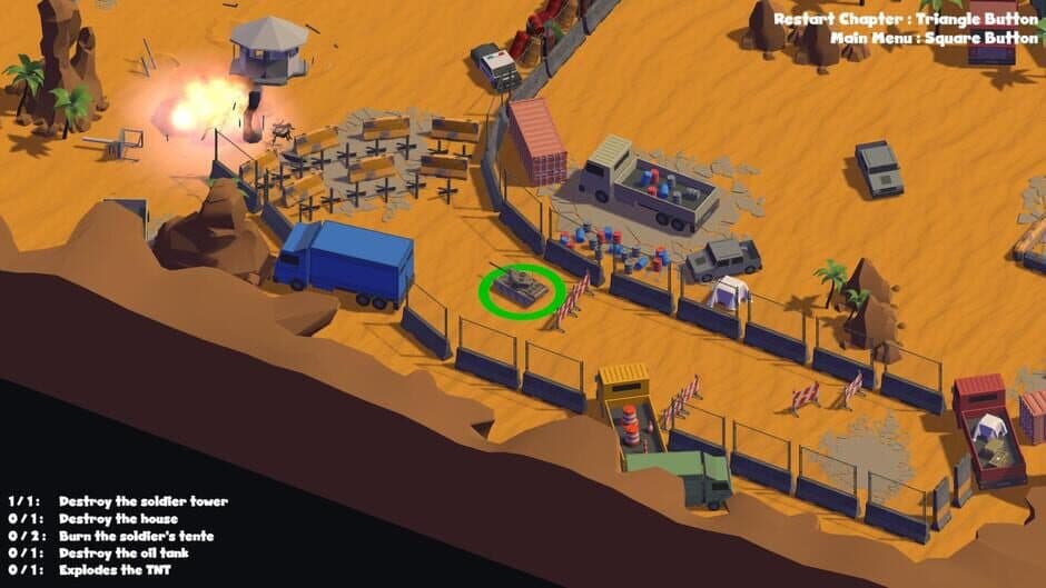 Скриншот 9 из Desert Tank Chaos