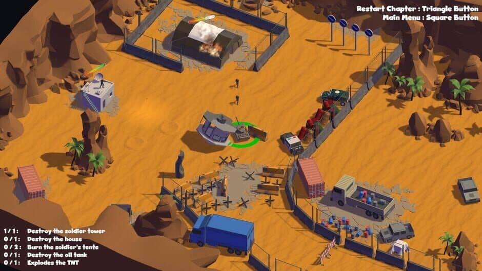 Скриншот 10 из Desert Tank Chaos