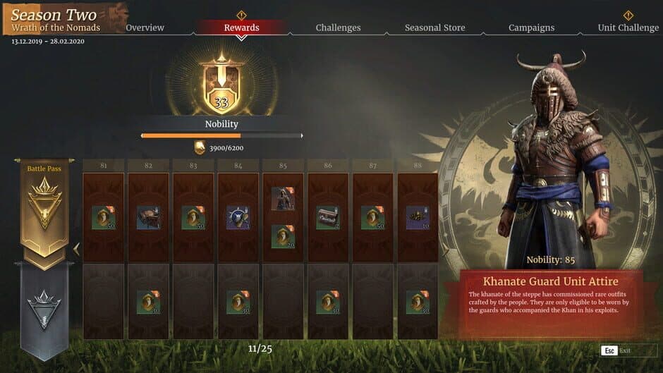Скриншот 2 из Conqueror's Blade: Season II - Wrath of the Nomads