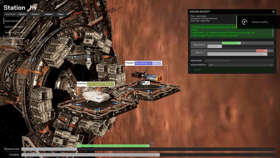 Скриншот 1 из Delos: Space Traffic Control