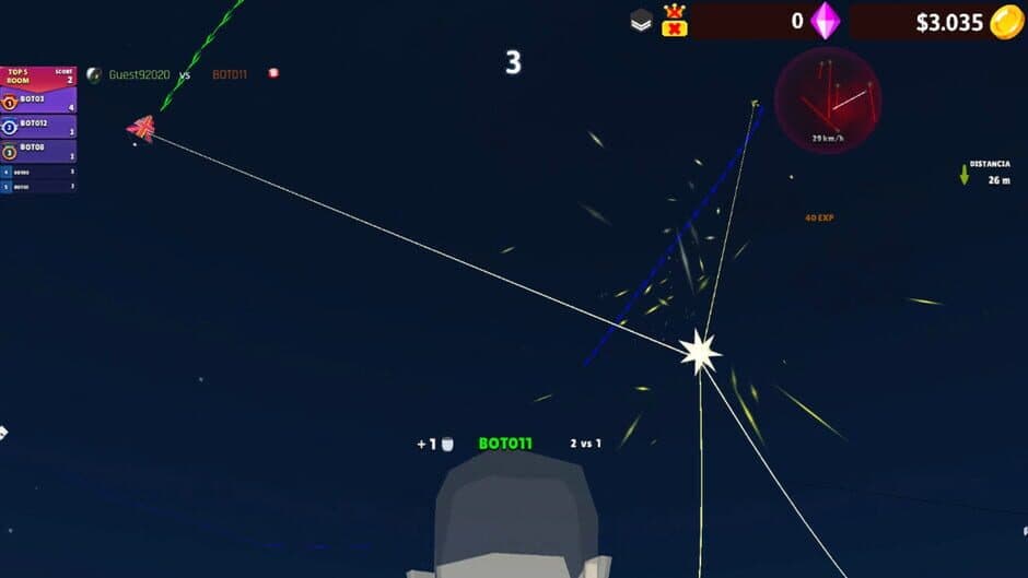 Скриншот 1 из CS Diamantes Pipas: Kite Game