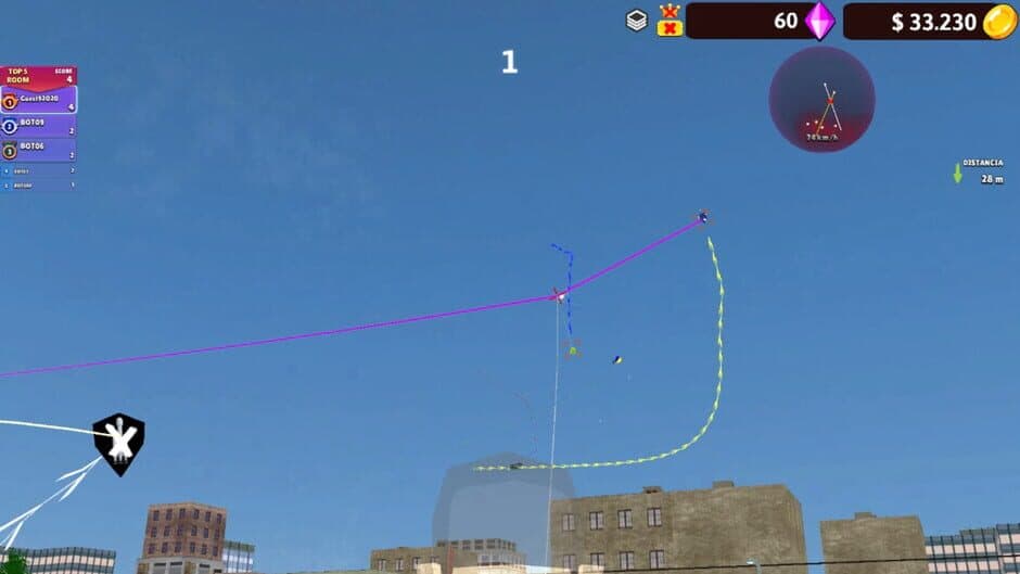Скриншот 3 из CS Diamantes Pipas: Kite Game