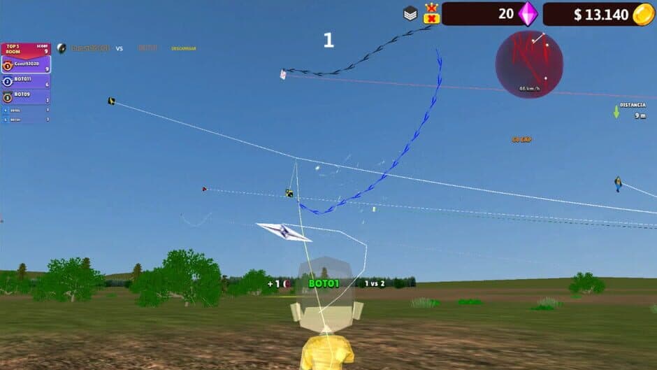 Скриншот 5 из CS Diamantes Pipas: Kite Game