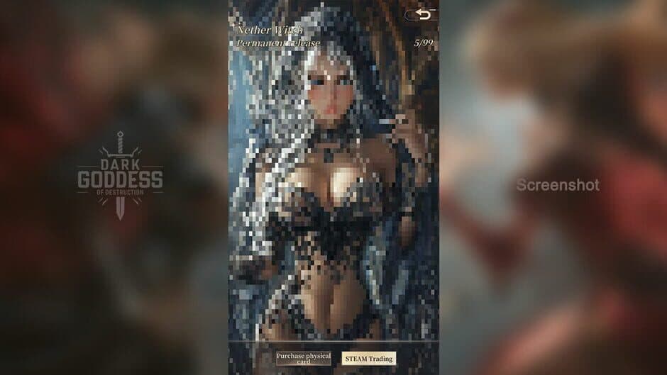 Скриншот 2 из Dark Goddess of Destruction