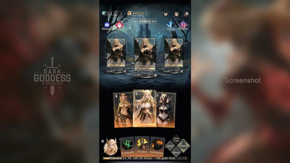 Скриншот 7 из Dark Goddess of Destruction