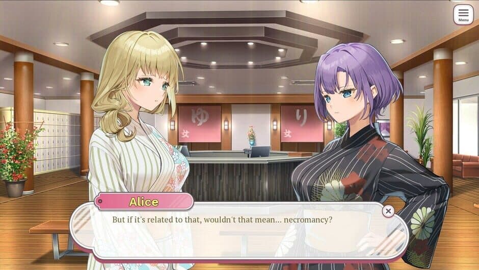 Скриншот 1 из Death Becomes You: Yuri Onsen Vacation